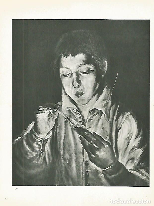 Cartoline: LAMINA 1963: EL GRECO. EL soplon - Harold E. Wethey