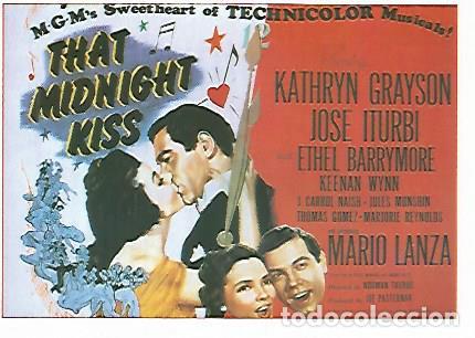 Postales: CROMO CINE 1804: BESO DE MEDIANOCHE - Varios
