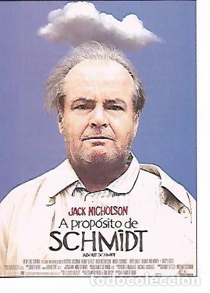 Postales: CROMO CINE 1802:A PROPOSITO DE SCHMIDT - Varios