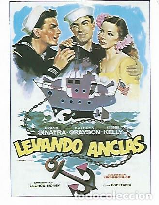 Cartes Postales: CROMO CINE 1809: LEVANDO ANCLAS - Varios