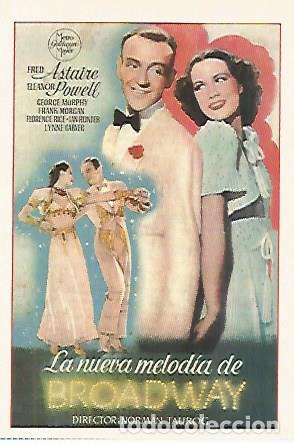 Postkarten: CROMO CINE 1836: LA NUEVA MELODIA DE BROADWAY (1940) - Varios