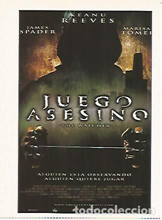 Postales: CROMO CINE 1839: JUEGO ASESINO - Varios