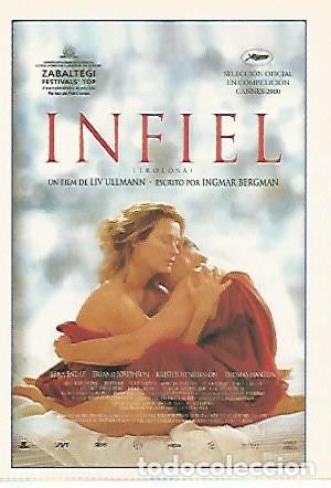 Postales: CROMO CINE 1849: INFIEL - Varios
