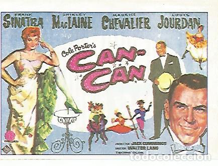 Postales: CROMO CINE 1854: CAN CAN - Varios