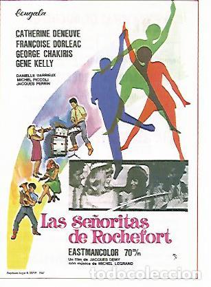 Postales: CROMO CINE 1881: LAS SE&Ntilde;ORITAS DE ROCHEFORT - Varios