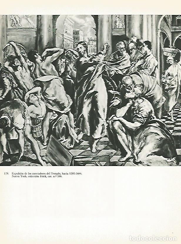 Cartoline: LAMINA 2034: EL GRECO. Expulsion de los mercaderes del Templo - Harold E. Wethey