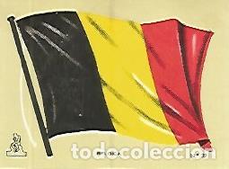 Cartoline: CROMO COLECCION UNIVERSAL 1911: BANDERA BELGICA. Numero 39 - Varios
