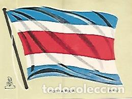 Cartoline: CROMO COLECCION UNIVERSAL 1929: BANDERA COSTA RICA. Numero 87 - Varios