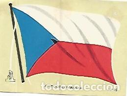 Cartoline: CROMO COLECCION UNIVERSAL 1934: BANDERA CHECOSLOVAQUIA. Numero 95 - Varios