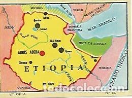 Cartoline: CROMO COLECCION UNIVERSAL 1944: ETIOPIA. Numero 130 - Varios