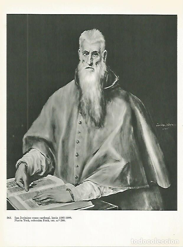 Postkarten: LAMINA 2076: EL GRECO. San Jeronimo como cardenal - Harold E. Wethey