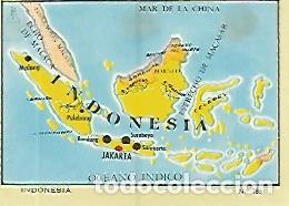 Cartoline: CROMO COLECCION UNIVERSAL 1969: INDONESIA. Numero 186 - Varios