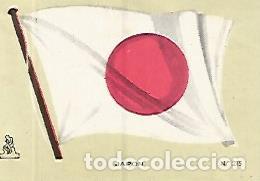 Cartoline: CROMO COLECCION UNIVERSAL 1977: BANDERA JAPON. Numero 215 - Varios