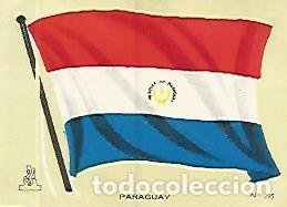 Postcards: CROMO COLECCION UNIVERSAL 2007: BANDERA PARAGUAY. Numero 295 - Varios