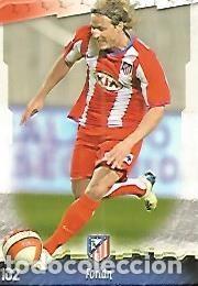 Postales: CROMO ALBUM LAS FICHAS DE LA LIGA: Atletico de Madrid: Forlan - Varios