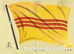 Postkarten: CROMO COLECCION UNIVERSAL 2040: BANDERA VIETNAM. Numero 375 - Varios