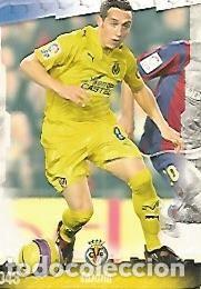 Postkarten: CROMO ALBUM LAS FICHAS DE LA LIGA: Villarreal: Cazorla - Varios