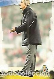 Postkarten: CROMO ALBUM LAS FICHAS DE LA LIGA: Villarreal: Pellegrini (entrenador) - Varios