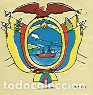 Postales: CROMO COLECCION UNIVERSAL 2103: ESCUDO ECUADOR. Numero 113 - Varios
