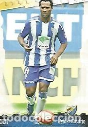 Postcards: CROMO ALBUM LAS FICHAS DE LA LIGA: Malaga: Helder Rosario - Varios