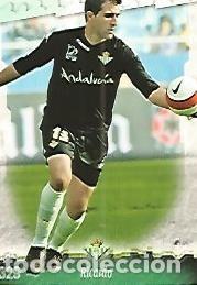 Cartoline: CROMO ALBUM LAS FICHAS DE LA LIGA: Real Betis: Ricardo - Varios