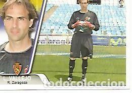 Postales: CROMO ALBUM LIGA DE FUTBOL 2007-2008: L. Vallejo (no 94). Real Zaragoza - Varios