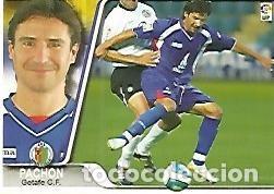 Postais: CROMO ALBUM LIGA DE FUTBOL 2007-2008: Pachon (no 160) Getafe F.C. - Varios