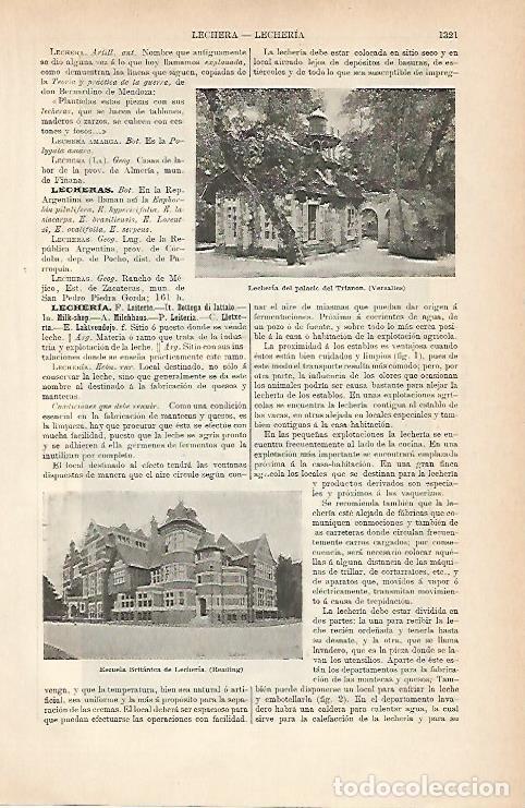 Postkarten: LAMINA ESPASA 9101: Lecheria del palacio del Trianon en Versalles - Varios