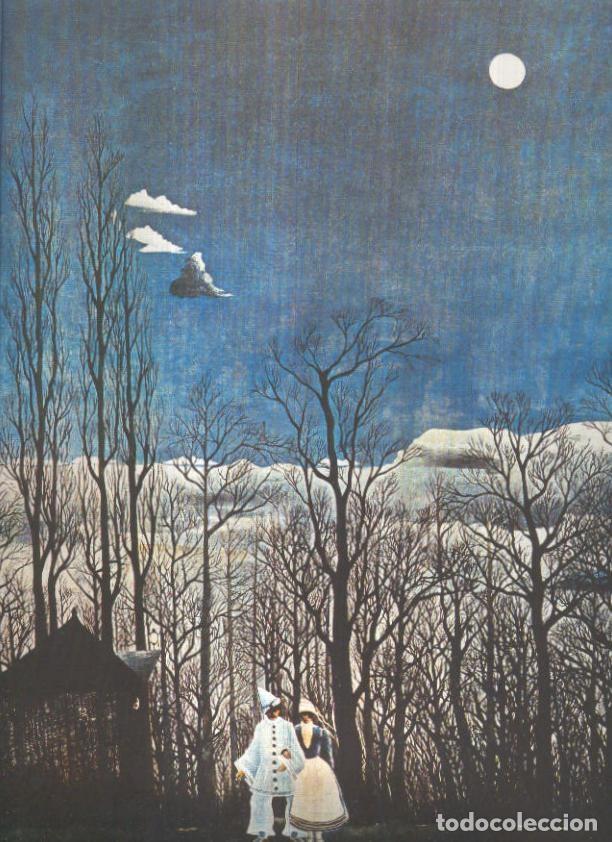 Postcards: Lamina numero 34: Henri Rousseau: Noche de carnaval - Varios