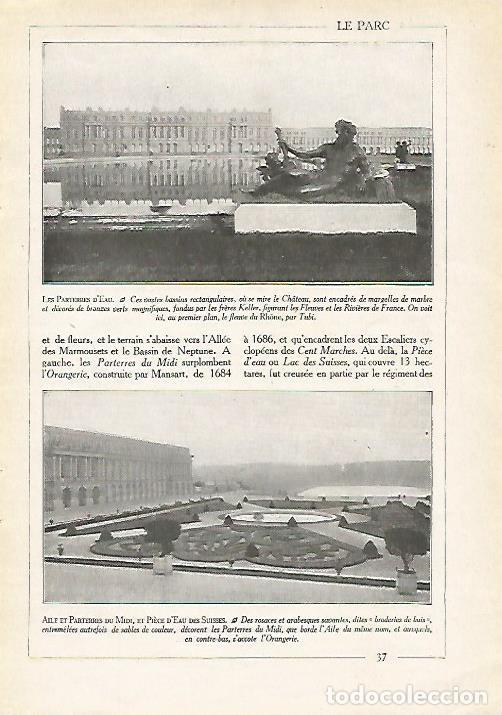 Postkarten: LAMINA 3716: VERSALLES. JARDINES - Varios