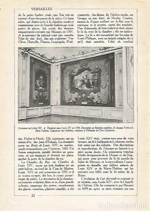 Postales: LAMINA 3708: VERSALLES. CAMARA DE LUIS XV - Varios