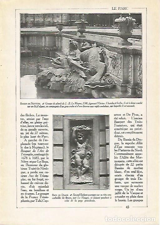 Postkarten: LAMINA 3719: VERSALLES. FUENTE DE NEPTUNO. FUENTE DE DIANA - Varios