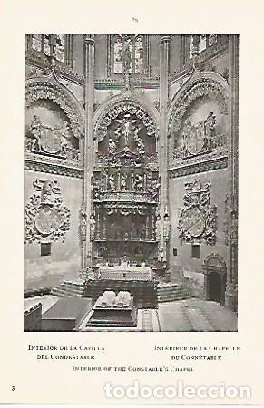 Postcards: LAMINA 2180: CATEDRAL BURGOS. Interior de la Capilla del Condestable - Vicente Lamperez