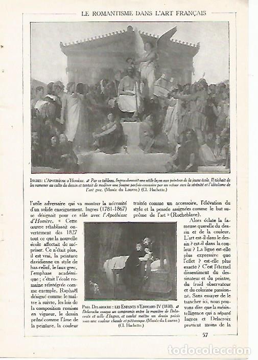 Postkarten: LAMINA 3886: INGRES: LA APOTEOSIS DE HOMERO - Varios