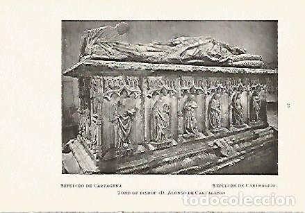 Postcards: LAMINA 2177: CATEDRAL BURGOS. Sepulcro de Alonso de Cartagena - Vicente Lamperez