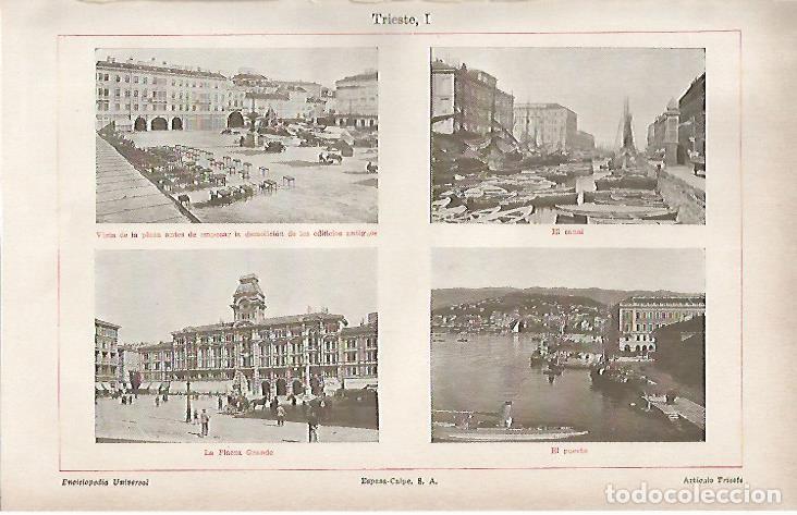 Postcards: LAMINA ESPASA 867: Trieste Italia - Varios Autores