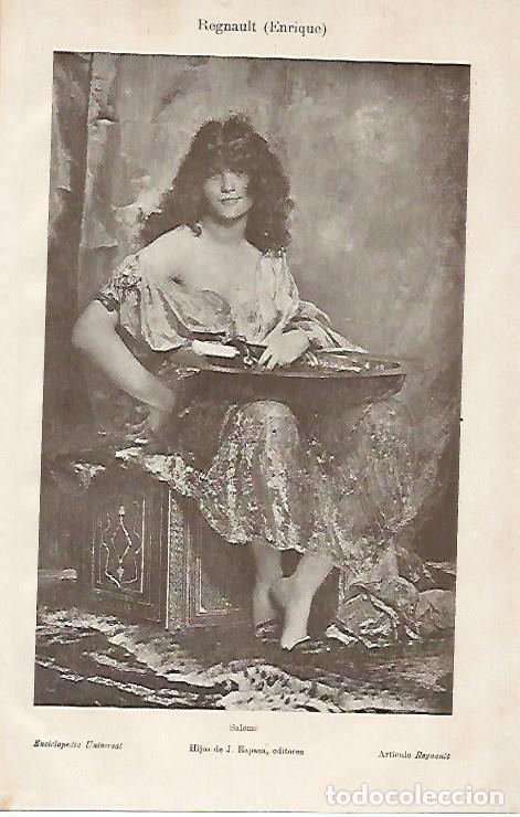 Postkarten: LAMINA ESPASA 965: Salome obra de E. Regnault - Varios Autores