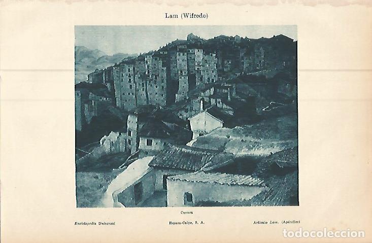 Postais: LAMINA ESPASA 9293: Cuenca por W. Lam - Varios