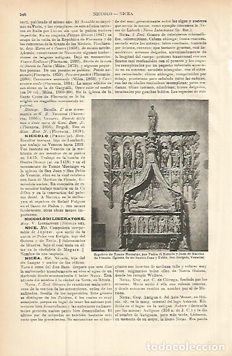 Postkarten: LAMINA ESPASA 9442: Sepulcro de Tomas Mocenigo en Venecia - Varios