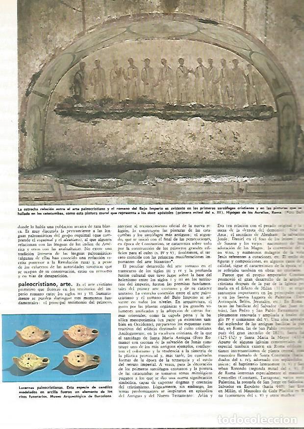 Cartes Postales: LAMINA MONITOR 0006: LOS DOCE APOSTOLES. HIPOGEO DE LOS AURELIOS EN ROMA - Varios