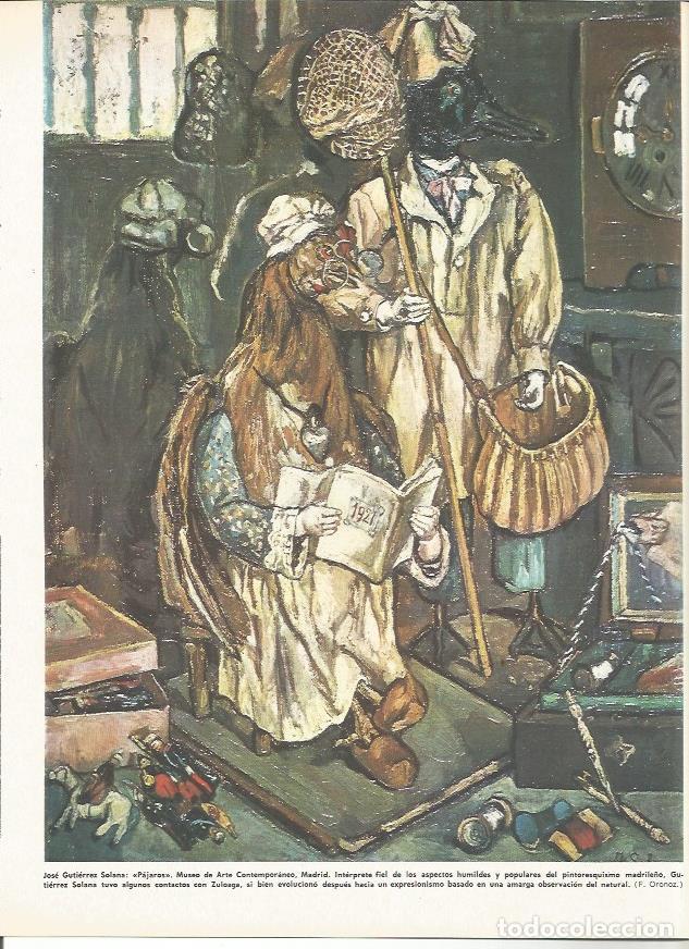 Postales: LAMINA MONITOR 0116: PAJAROS POR GUTIERREZ SOLANA - Varios