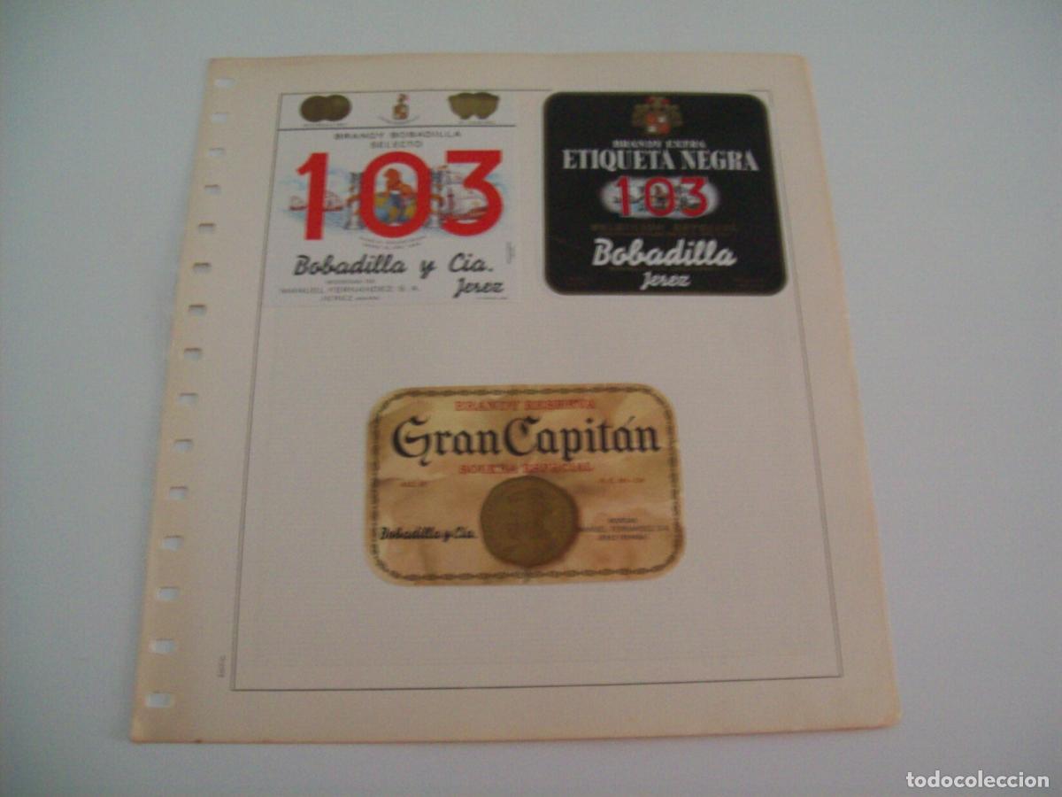 Cartoline: ETIQUETA LICOR 2248: Brandy 103 Gran Capitan - Varios