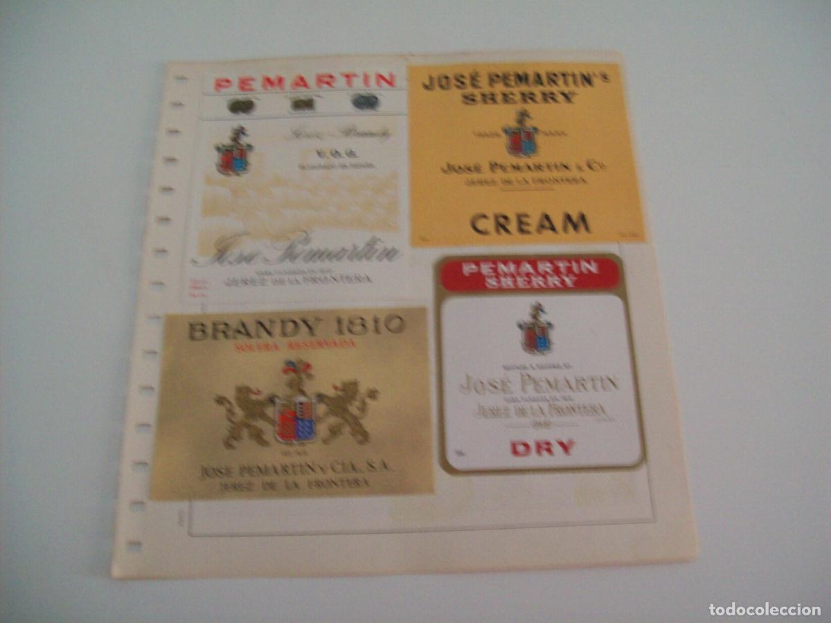 Postcards: ETIQUETA LICOR 2251: Jerez Pemartin - Varios