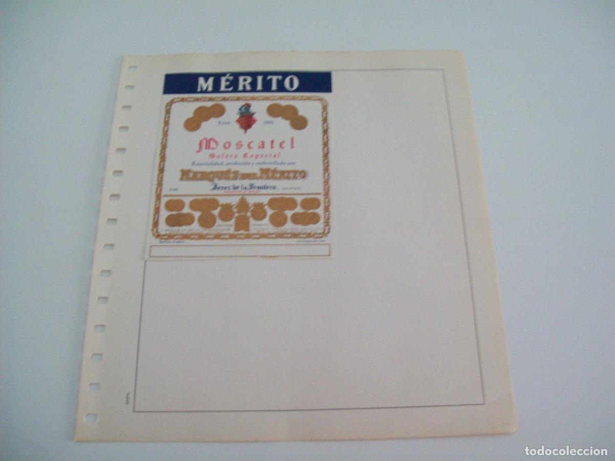 Postcards: ETIQUETA LICOR 2263: Moscatel Marques del Merito - Varios