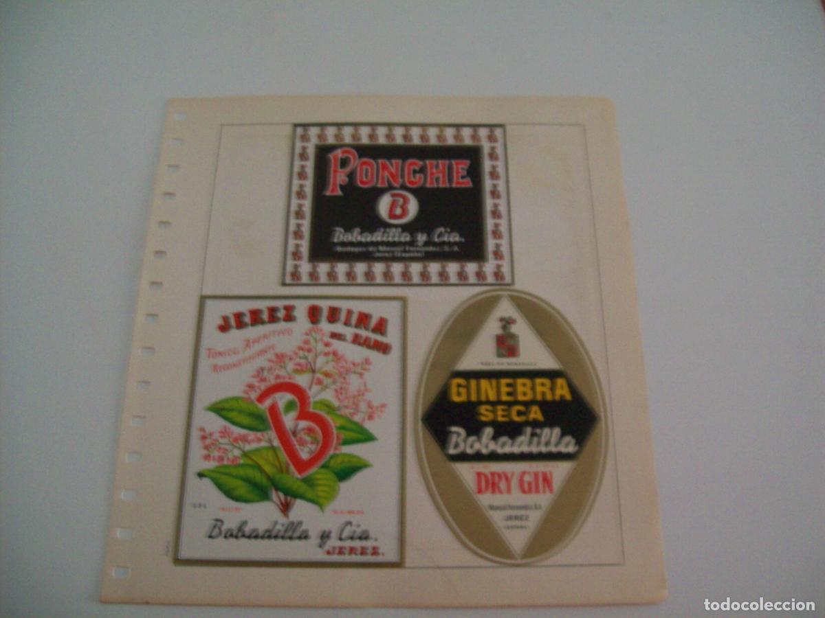 Postales: ETIQUETA LICOR 2243: Bobadilla y compa&ntilde;ia - Varios
