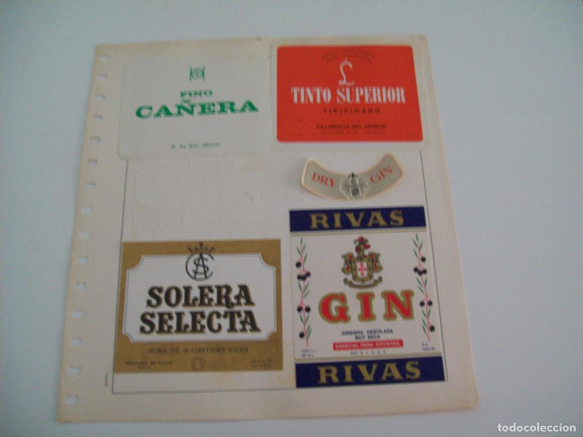Postcards: ETIQUETA LICOR 2279: Fino ca&ntilde;era Rivas - Varios