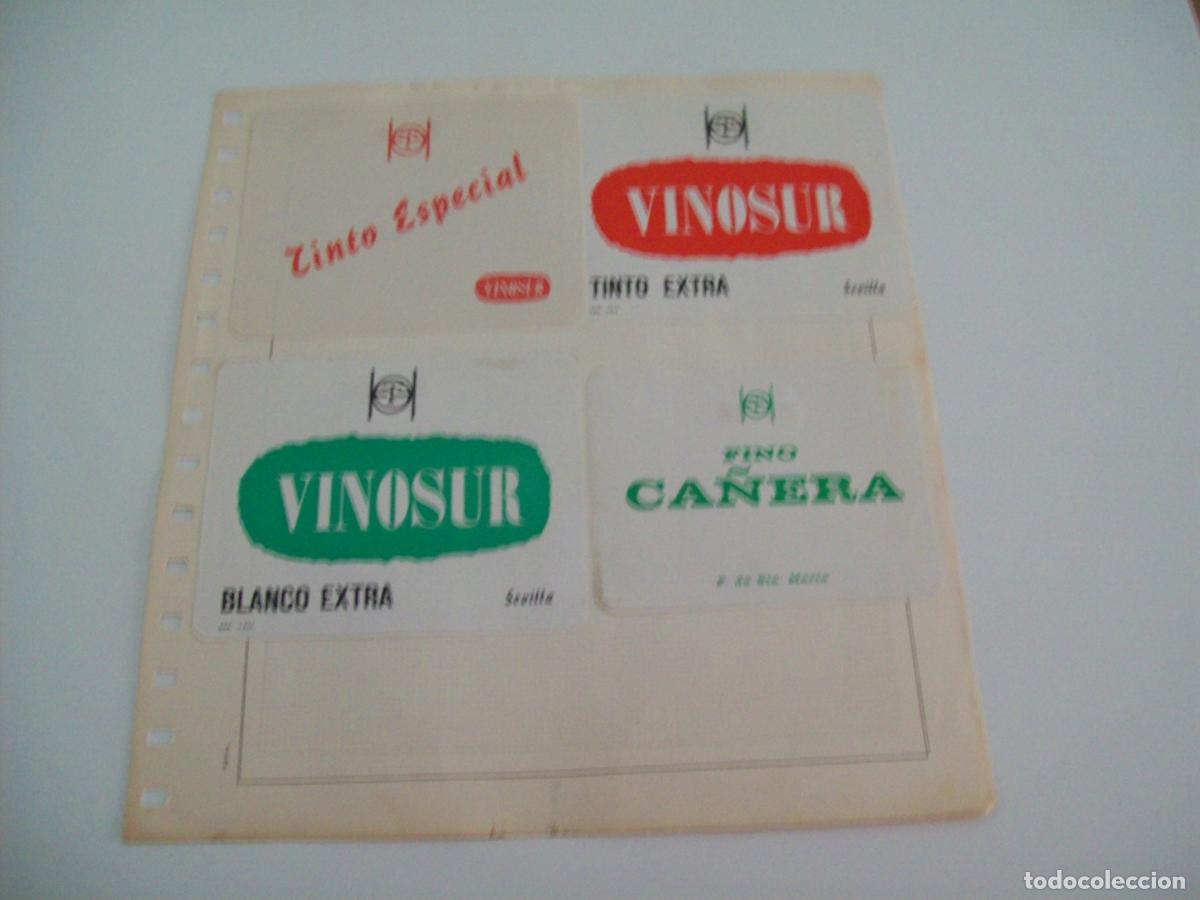 Postcards: ETIQUETA LICOR 2293: Vinosur - Varios