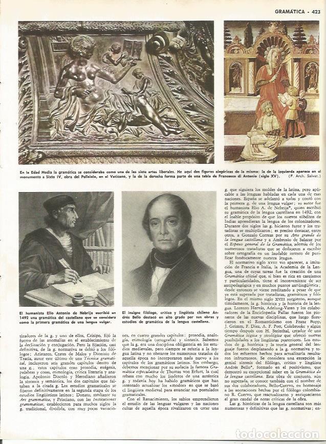 Cartoline: LAMINA MONITOR 0249: ELIO ANTONIO DE NEBRIJA. ANDRES BELLO - Varios