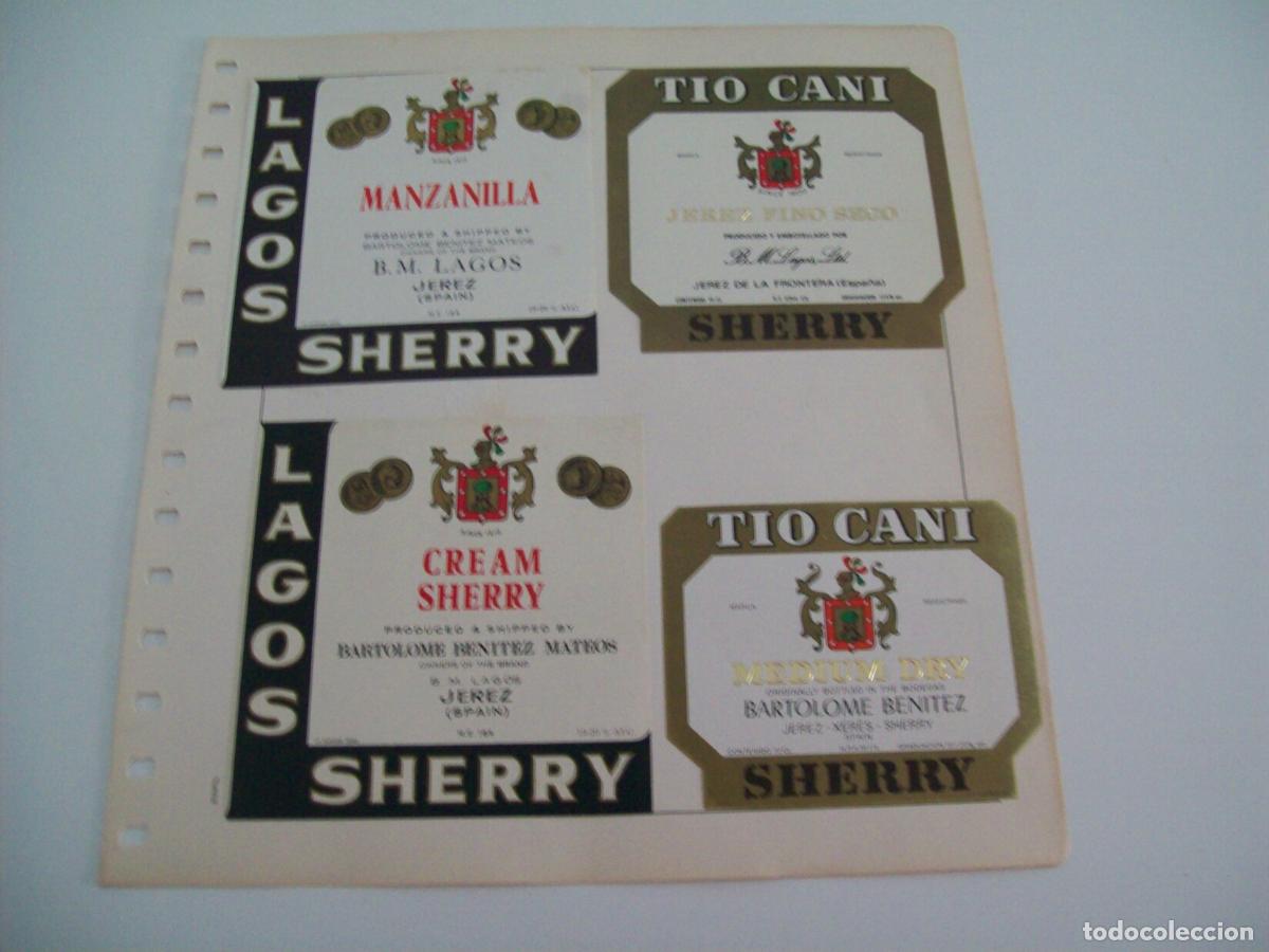 Postcards: ETIQUETA LICOR 2322: Sherry Lagos - Varios