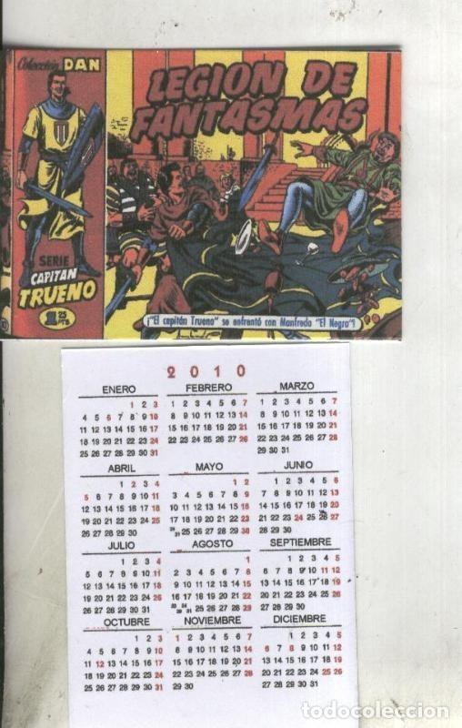 Postcards: Calendario bolsillo 2010: El Capitan Trueno portada numero 010 - Varios